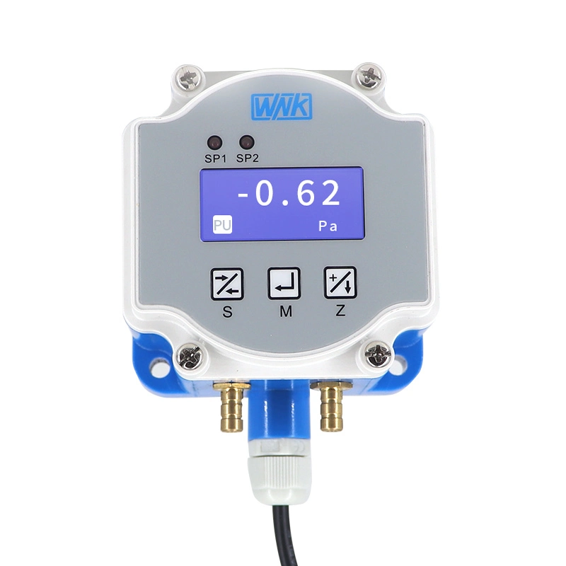 Differential Gauge Pressure Transmitter with Display for Negative Pressure Ward