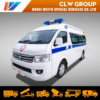 China Benzin Foton G7 Patientenrettungsmonitor Krankenwagen 5~7 Personen Transitkrankenhaus Medizinischer Krankenwagen