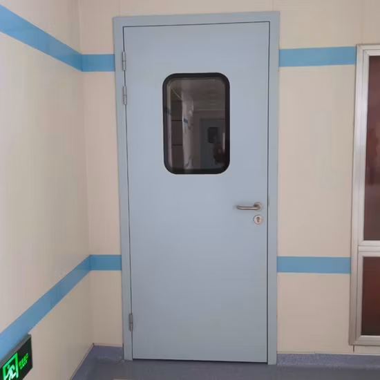 Reinigungstür, Schönheitssalon, Unterdruck-Stationstür, medizinische Schönheitsklinik, Zahnschaukel, Reinraumtür